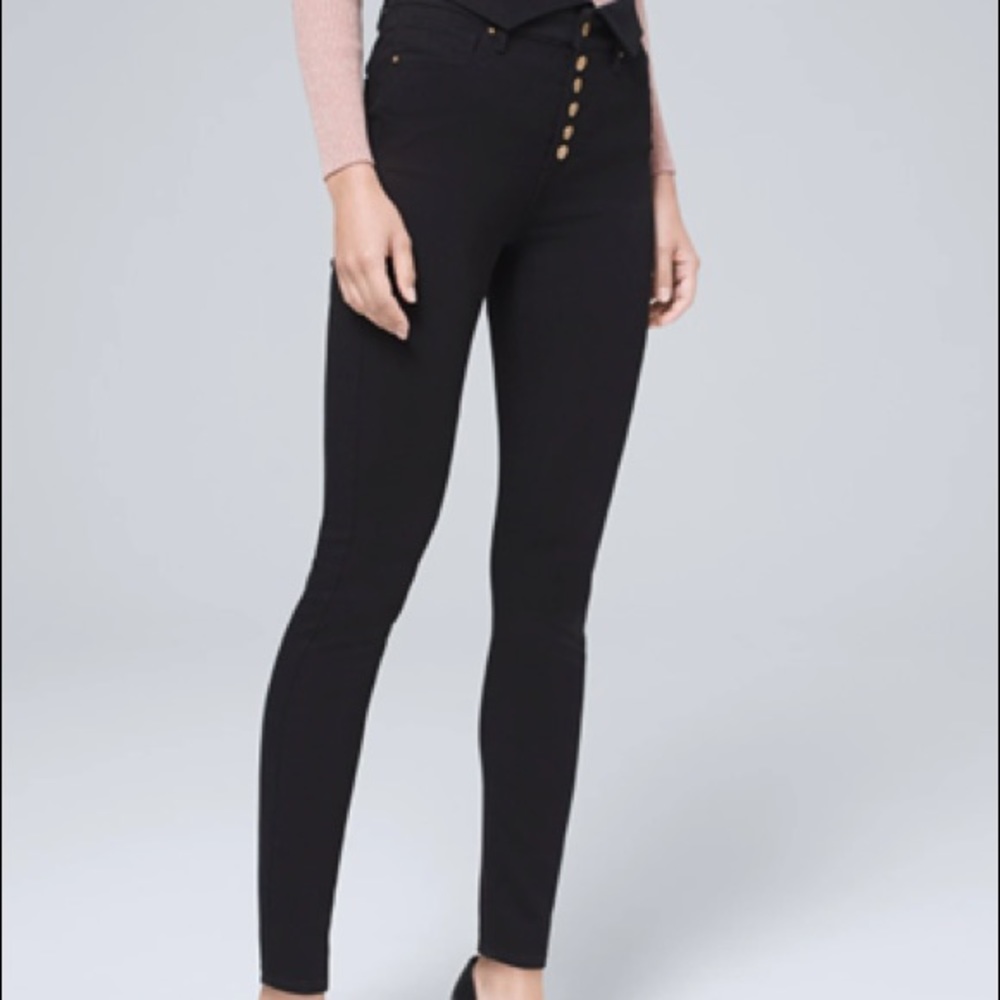 Rare Find! Size 6S (short) WHBM High Rise Skinny Ankle